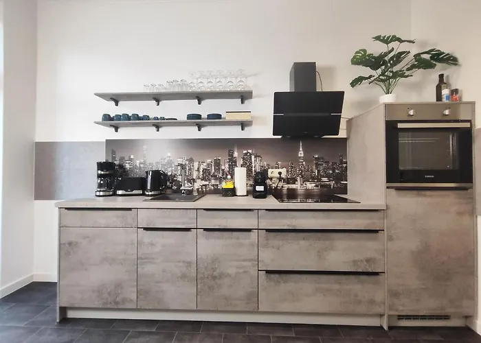 Appartement Bohnapartments Stauffenberg - Parkplatz - 2 Badezimmer - 3 Schlafzimmer - Wlan Erfurt